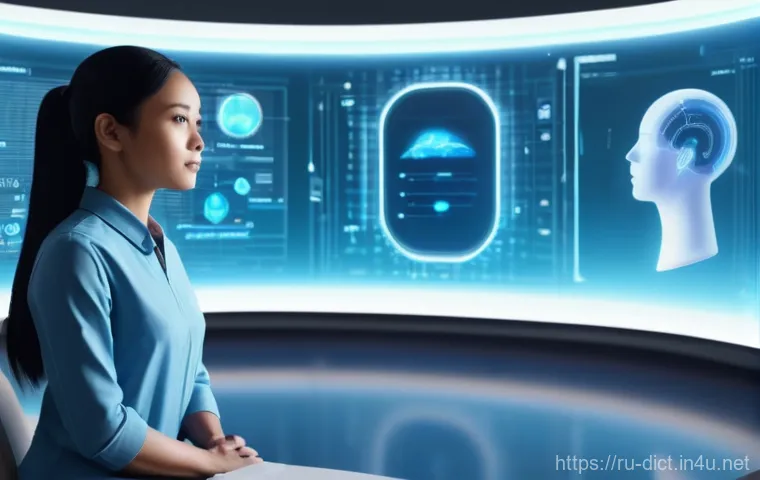 의학 용어집 - **Prompt 2: The Informed Dialogue**
    "A male doctor in a crisp white lab coat and an adult female...